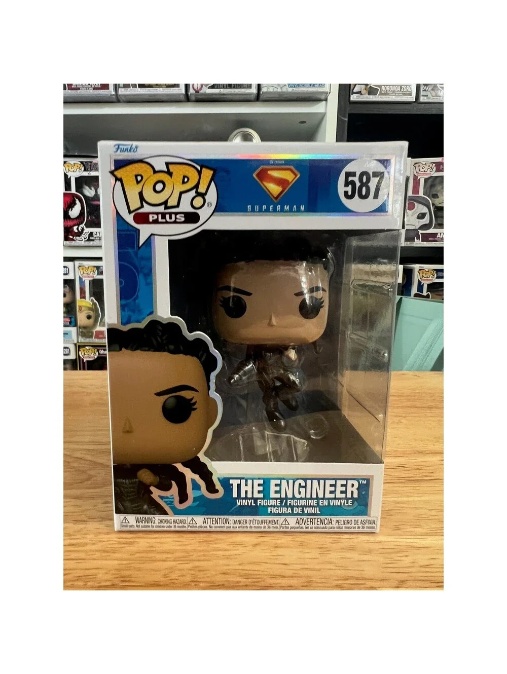 The Engineer Superman Funko Pop Plus #587 Movies Dc Comics Detective Films